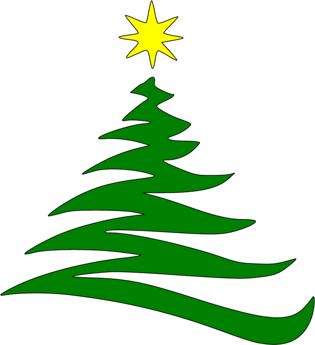 Christmas Tree Art PNG