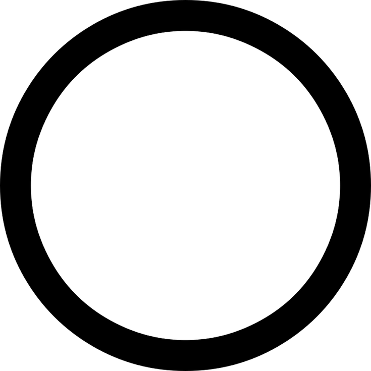 Black Circle PNG