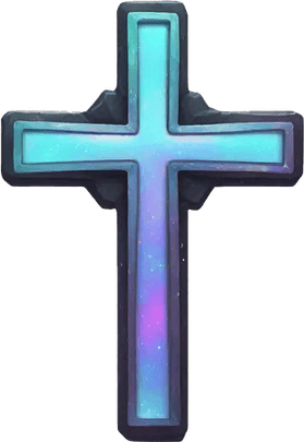 Glowing Cross PNG