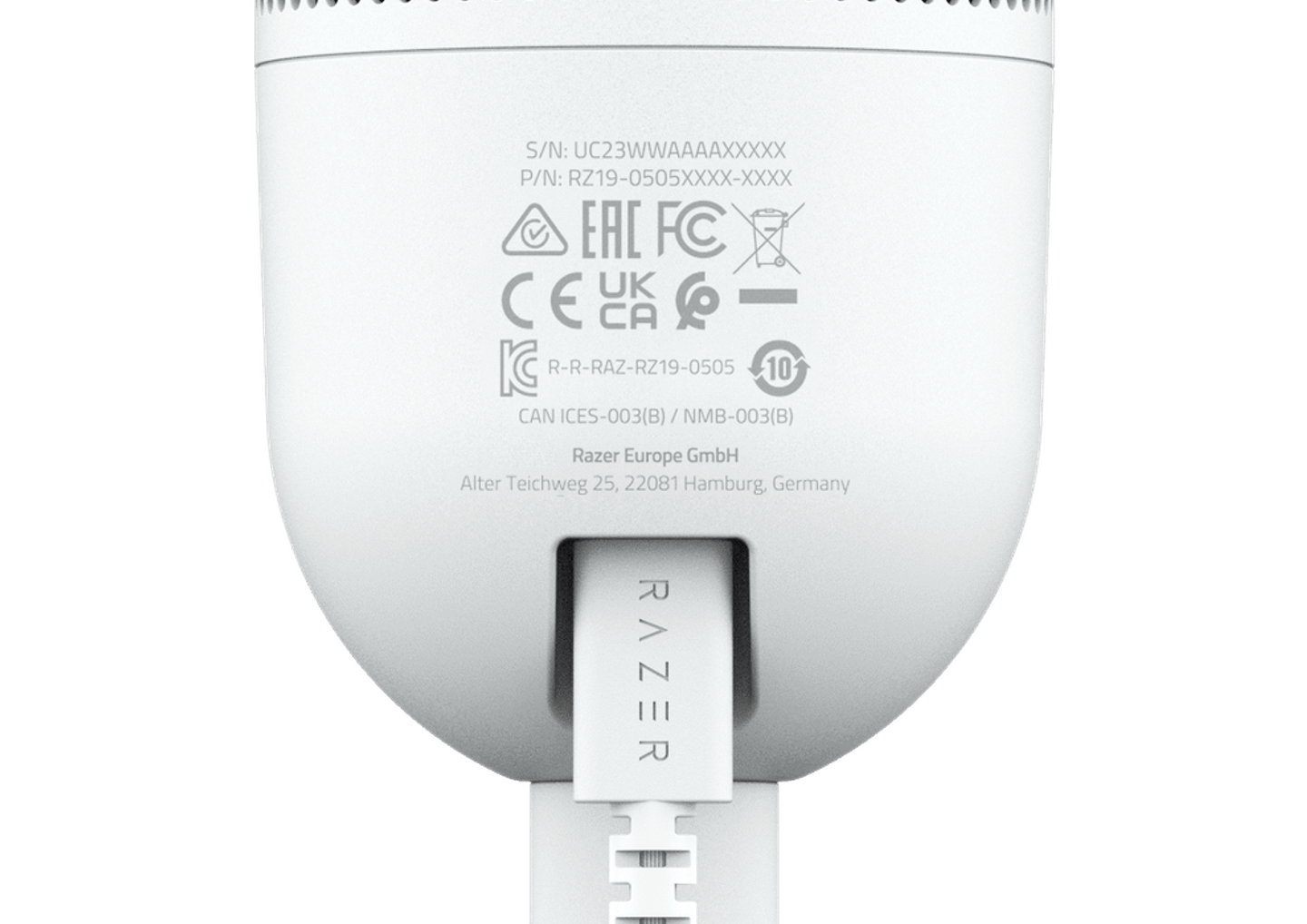 White Microphone PNG