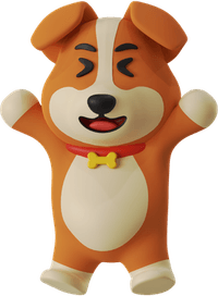 Happy Dog PNG