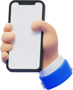 Hand Holding Phone PNG