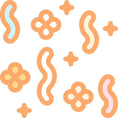 Orange Confetti PNG