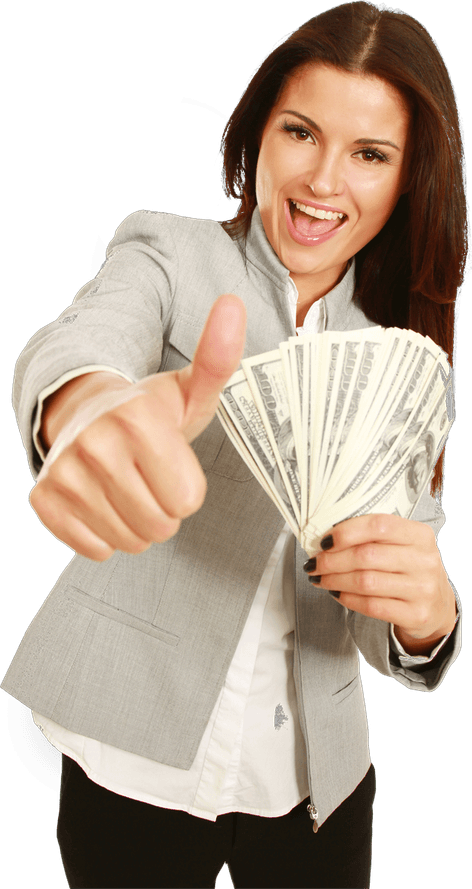 Girl Money PNG
