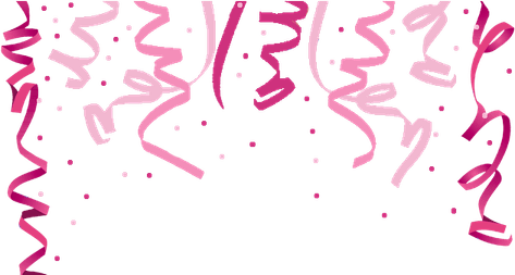 Pink Confetti PNG