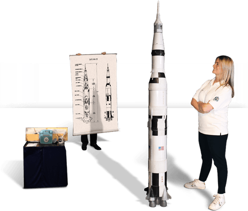 Rocket To Moon PNG