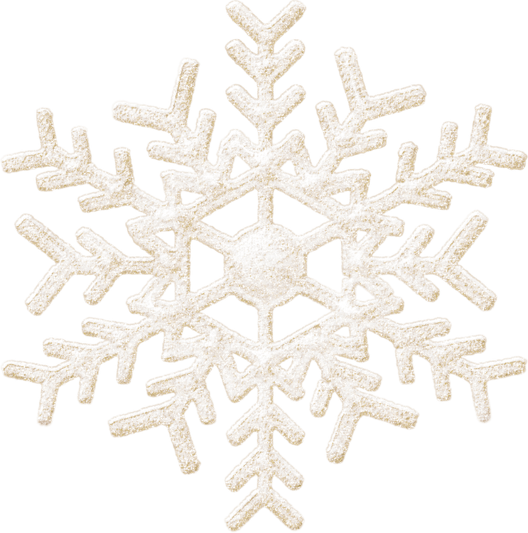 Gold Snowflake PNG