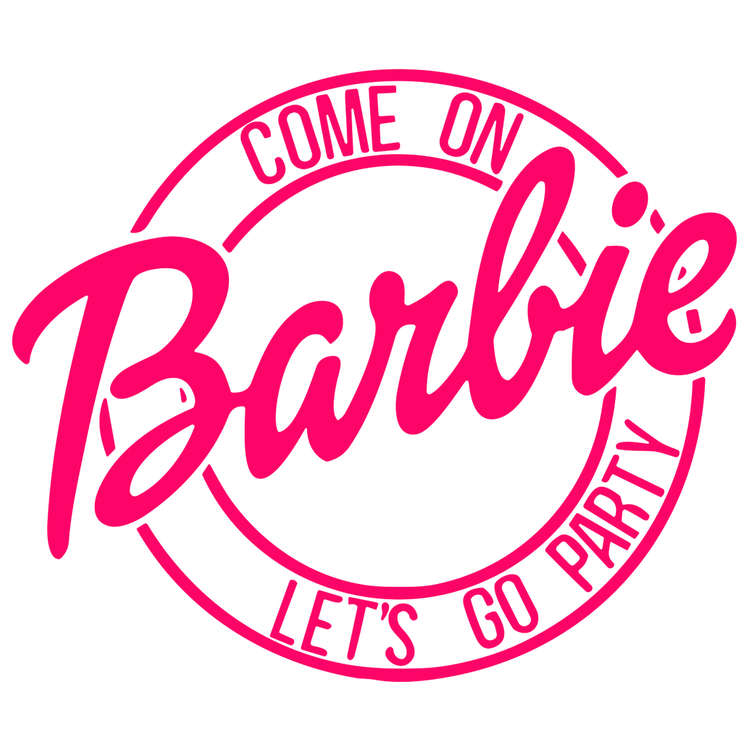 Barbie Letters PNG
