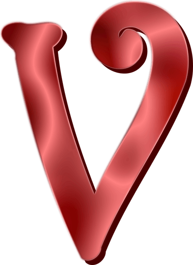 V Letter PNG