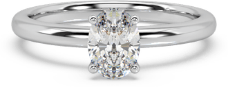 Oval Cut Diamond PNG