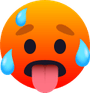 Hot Emoji PNG