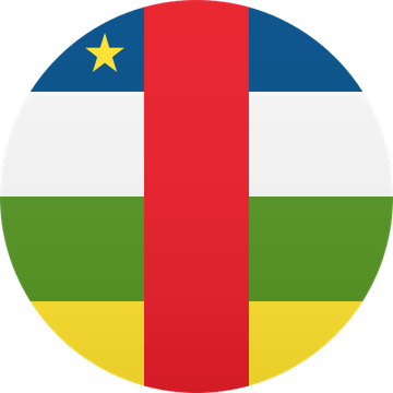 Central African Republic Flag PNG
