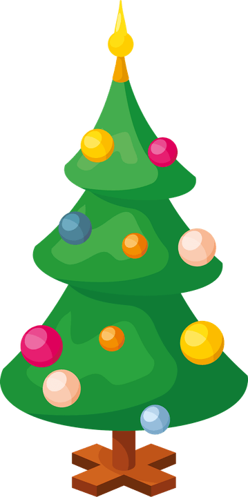 Christmas Tree Art PNG