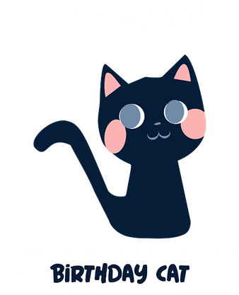 Birthday Cat PNG
