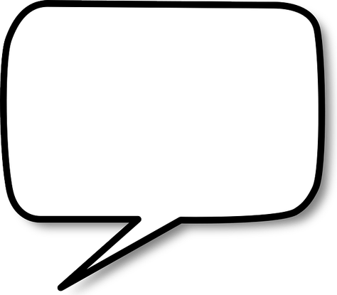 White Speech Bubble PNG