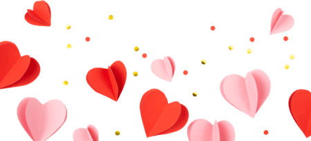 Heart Confetti PNG