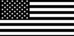 American Flag Black And White PNG