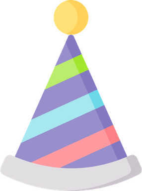 Birthday Hat Drawing PNG