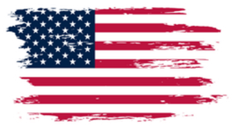 Faded American Flag PNG