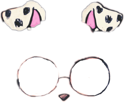 Snapchat Filter Dog PNG