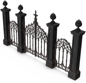 Cemetery Gates PNG