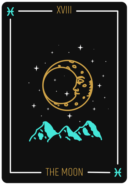 Tarot Moon PNG