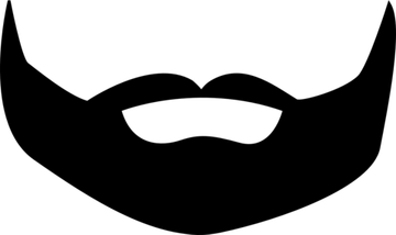 Black Beard PNG