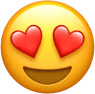 Heart Eyes Emoji Iphone PNG
