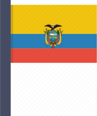 Ecuador Flag PNG