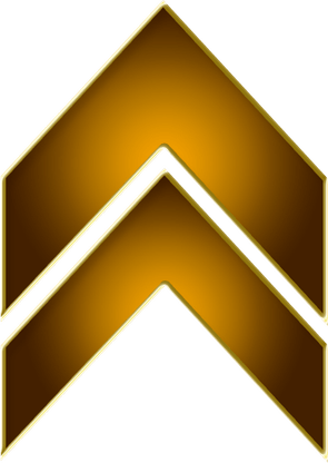 Gold Arrow PNG