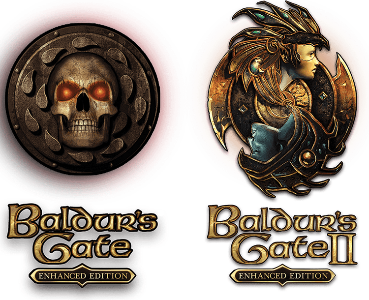 Baldurs Gate Ii Shadows Of Amn Logo PNG