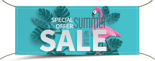 Sales Banner PNG