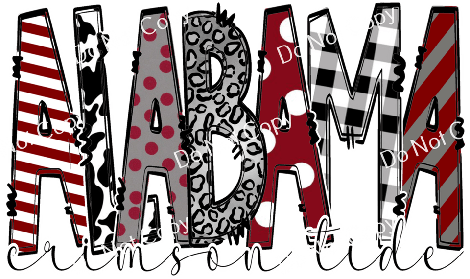 Alabama Crimson Tide Football PNG