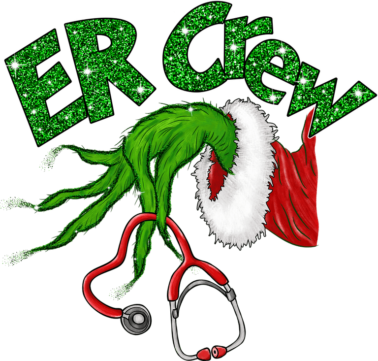 Grinch Nurse PNG