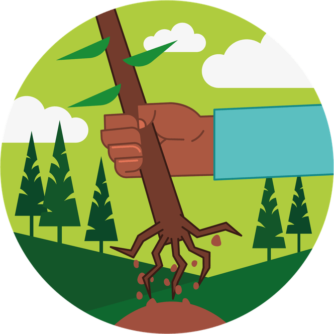 Alien Tree PNG