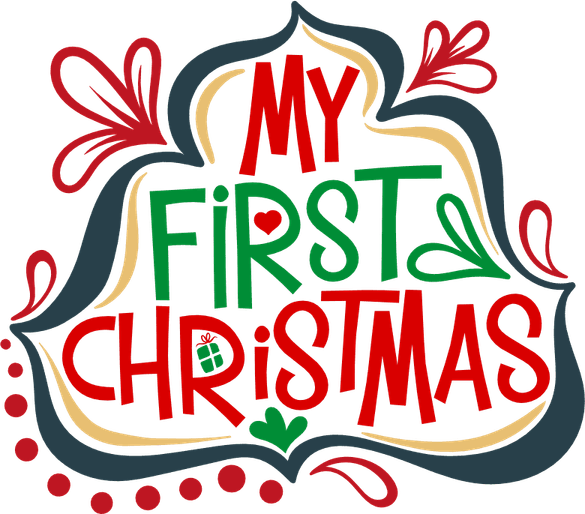 Babys First Christmas PNG