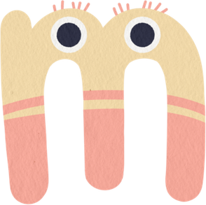 Alphabet Lore Letter M PNG