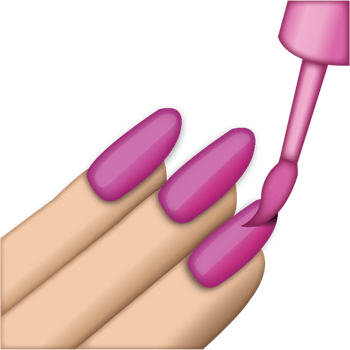 Nail Emoji PNG