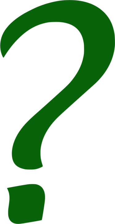 Green Question Mark PNG