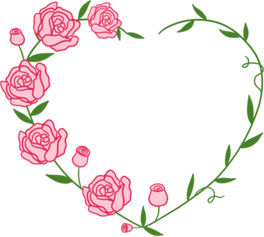 Rose Frame PNG
