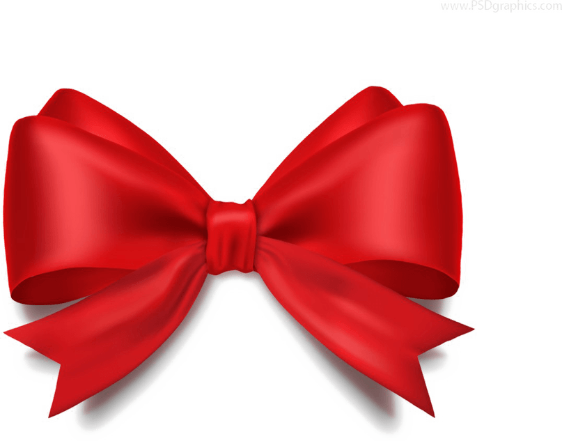Red Bow PNG