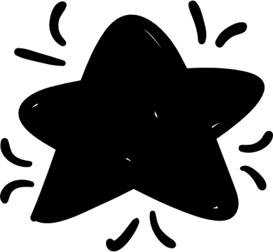 Doodle Star PNG