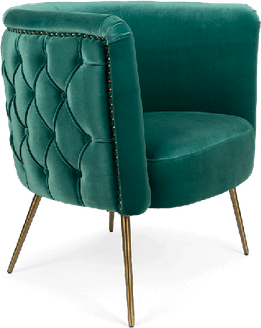 Armchair Green Royal PNG