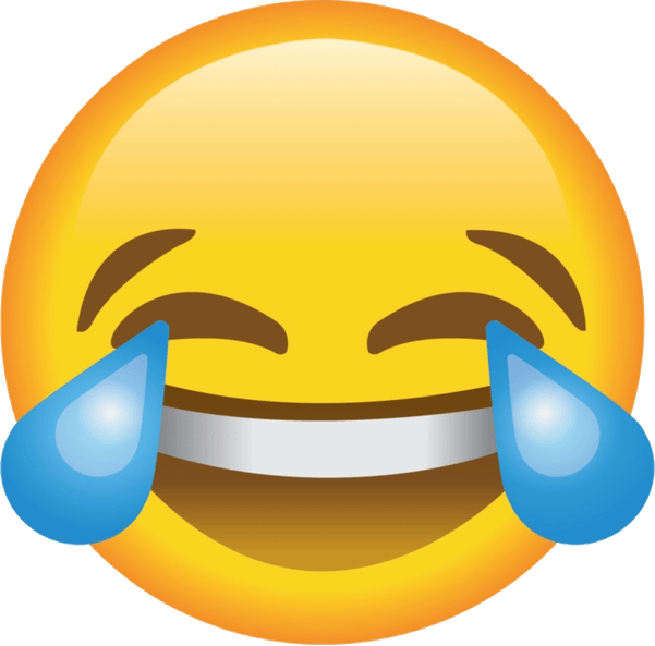 Crying Laughing Emoji PNG