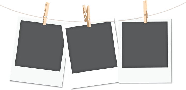 Blank Polaroid PNG