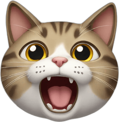 Shocked Cat PNG