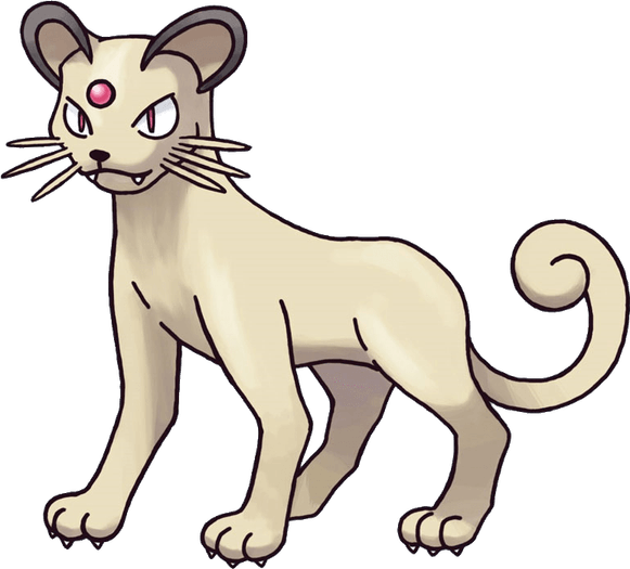 Persian Pokemon PNG