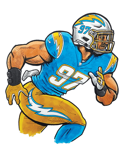 Joey Bosa PNG