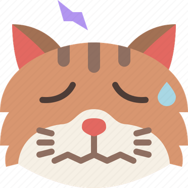 Stressed Cat PNG