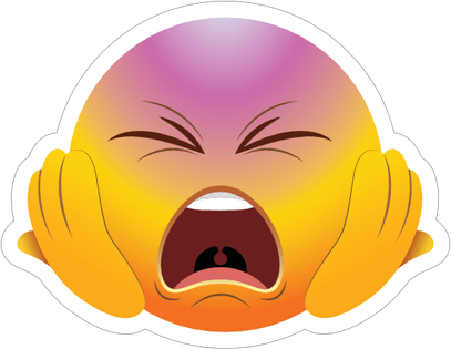 Scream Emoji PNG